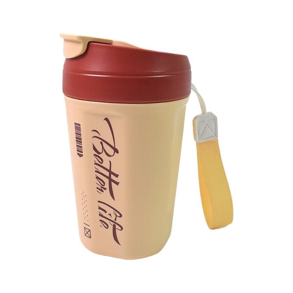 Plastic Coffee Tumbler, Travel Coffee Tumbler, Coffee Cups for Water (1 pc / 600ml) - Image 5