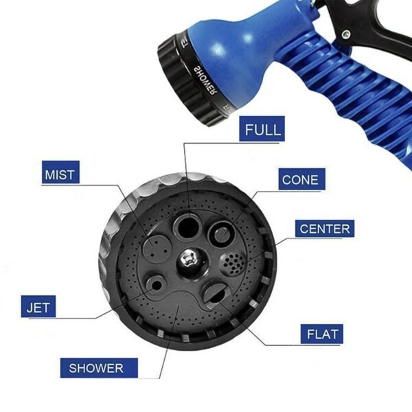 Expandable Magic Garden Hose with Spray Gun, Approx 4 Metre Pipe (1 Set / Mix Color) - Image 3