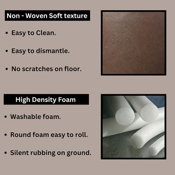 Door Draft Stopper, Twin Draft Stopper / Guard(36 Inch) - Image 4