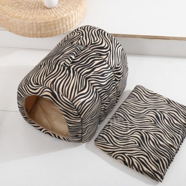Portable Plush Sponge 3D Pet Bed (1 Set) - Image 3