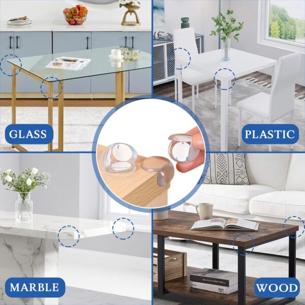 Corner / Edge Guards Clear Corner Protectors (Small 3 Cm / 10 Pcs Set) - Image 4