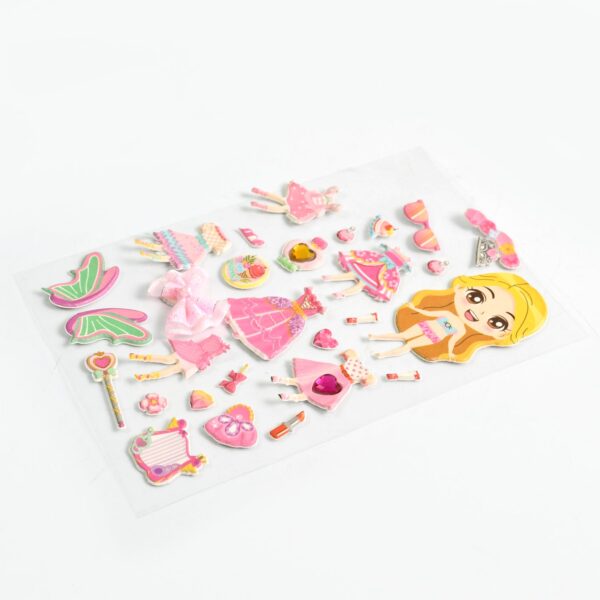 Multipurpose Adhesive 3D Stickers (1 Sheet /15×10 Cm) - Image 5