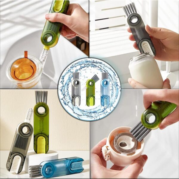 3 in 1 Multifunctional Cleaning Brush  (1 Pc / Loose) - Image 7