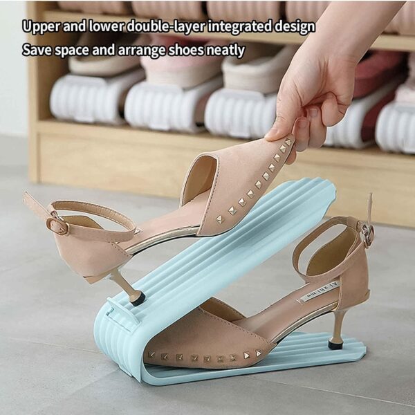 Shoe Storage Shoes Rack Shoe Racks Storage Small Shoe Stand (27×11 Cm / 1 Pc) - Image 5