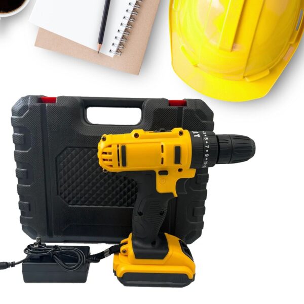 24 V lithium Double battery cordless drill set (29 Pcs Set) - Image 6