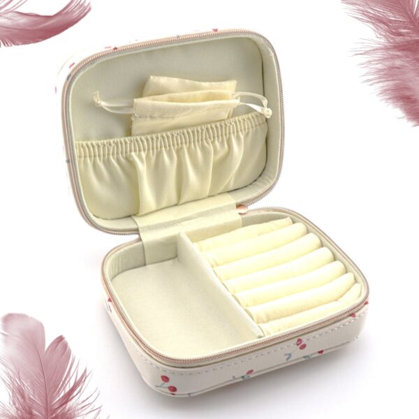 Jewelry Travel Organizer Case (1 Pc / Mix Design) - Image 6