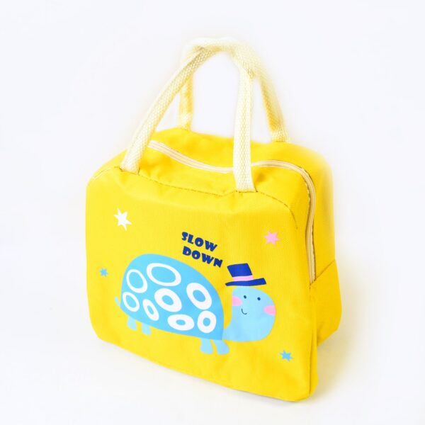 Lunch Box Bag for Women Men Insulated Lunch Bag With Zipper (1 Pc / Mix Color / Design) - Image 5