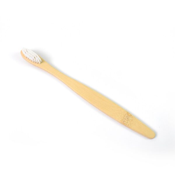 Wooden / Bamboo Brush Toothbrush Ultra Soft Bristles (1 Pc) - Image 5