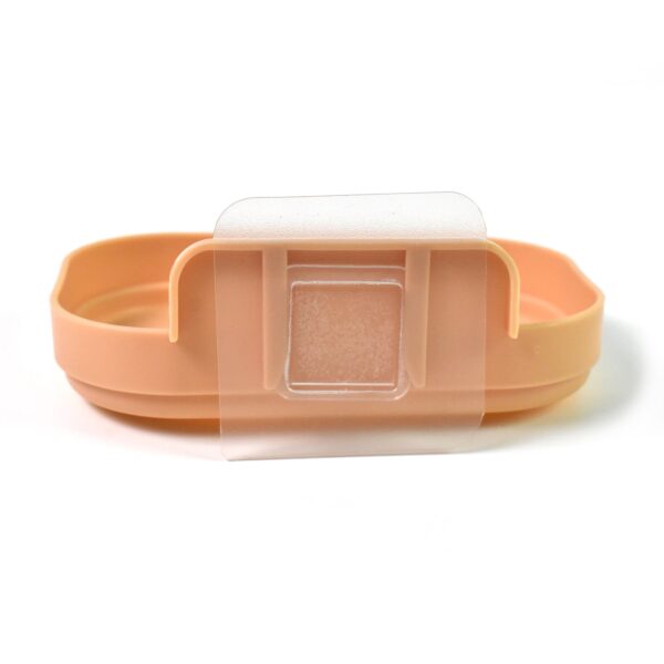 Plastic Soap Dish Holder for Bathroom Shower Wall Mounted Self Adhesive (1 Pc) - Image 5