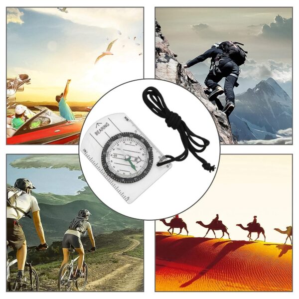 Plastic Compass for Travel Outdoor Compass (1 Pc) - Image 8