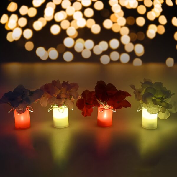LED Mood Lights Bedroom Interior Decor Lighting (12 Pcs Set) - Image 3