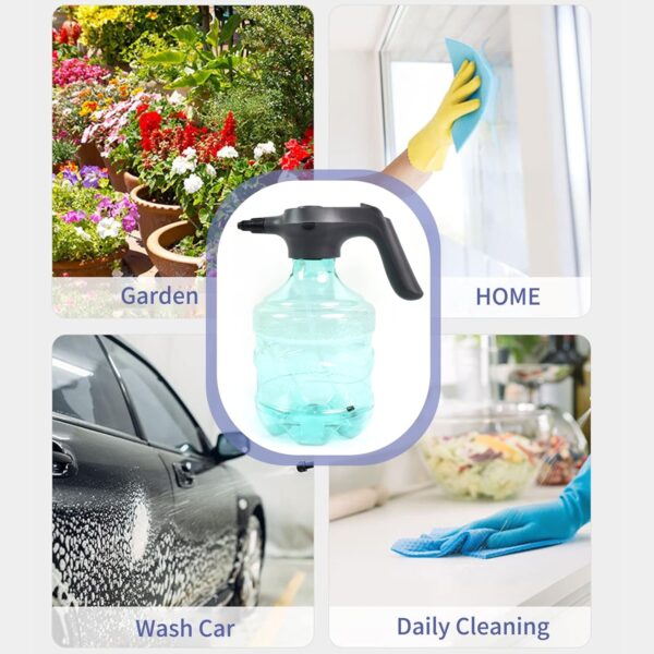 Electric Spray Bottle Garden Sprayer Automatic Watering Can (1 Pc / 4 Ltr. Approx) - Image 3