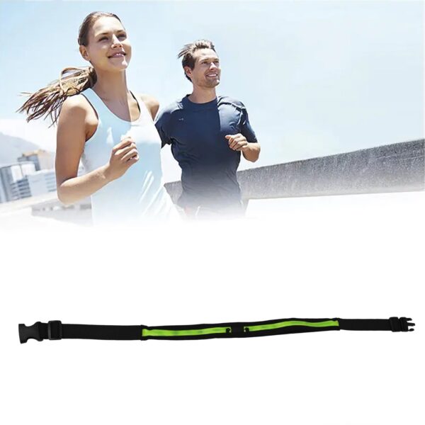 Running Hiking Jogging Walking Reflective Waterproof Waist Bag Compatible Belt Bag - Image 3