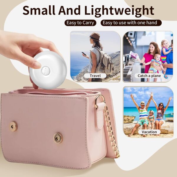 2-in-1 Electric Nail Clippers Nail File with Light (1 Pc) - Image 4