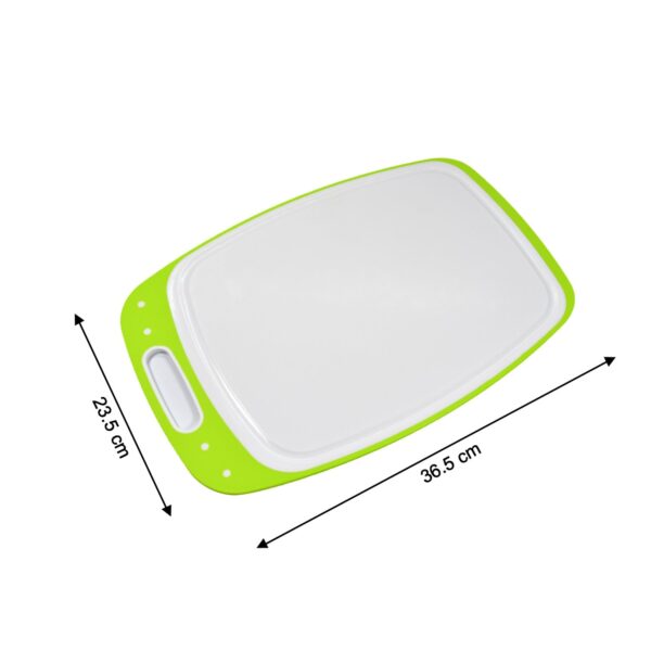 Ganesh Vegetables and Fruits Cutting Chopping Board Plastic Chopper Cutter Board (1 Pc) - Image 8