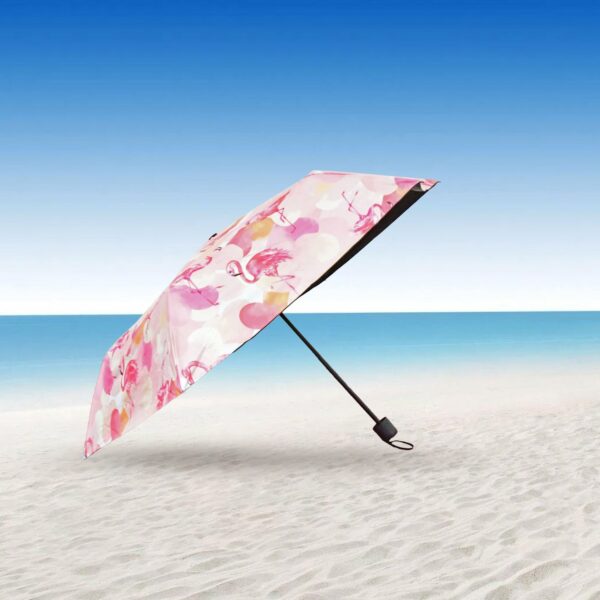 3-Fold Sun & Rain Protective Foldable Umbrella (1 Pc) - Image 7