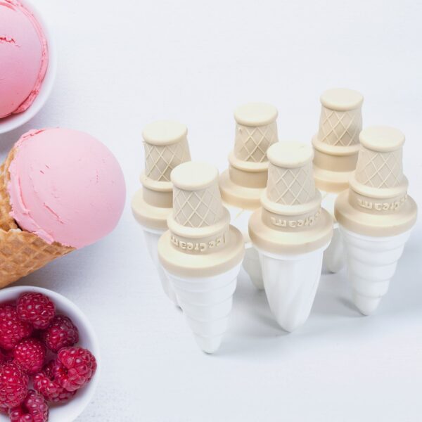 6 Pc ice candy maker Ice Cream Mold used for making ice-creams in all kinds of places including restaurants and ice-cream parlours etc. - Image 13