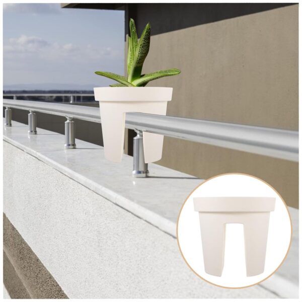 Riding Pot Bling Decor Creative Flowerpot Balcony Flower Pot Holder (1 Pc / MOQ :- 2 Pc) - Image 3