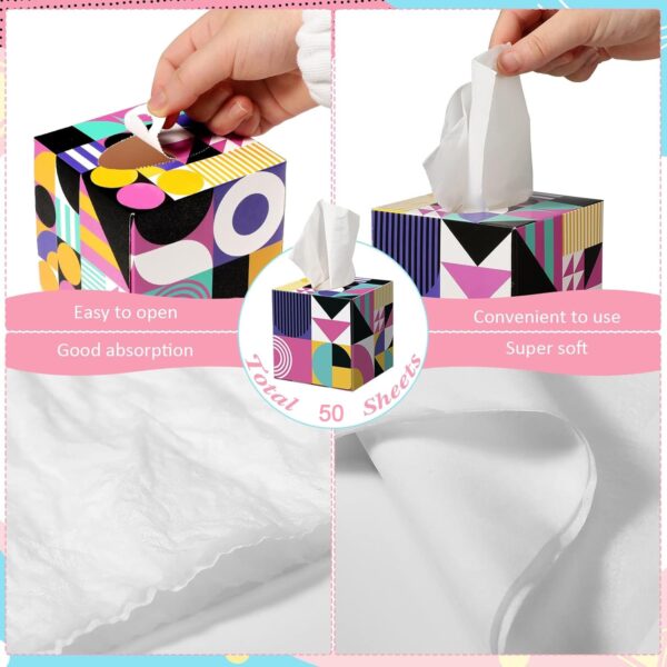 Tissues Cube Box – Stylish and Practical Tissue Holder for Home & Office (50 Pcs Set Approx) - Image 7