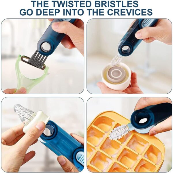 3 in 1 Multifunctional Cleaning Brush  (1 Pc / Loose) - Image 8