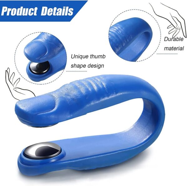 Sugar Control Acupressure Hand Pressure Point Clip Migraine Relief Clip with Magnets (1 Pc) - Image 3