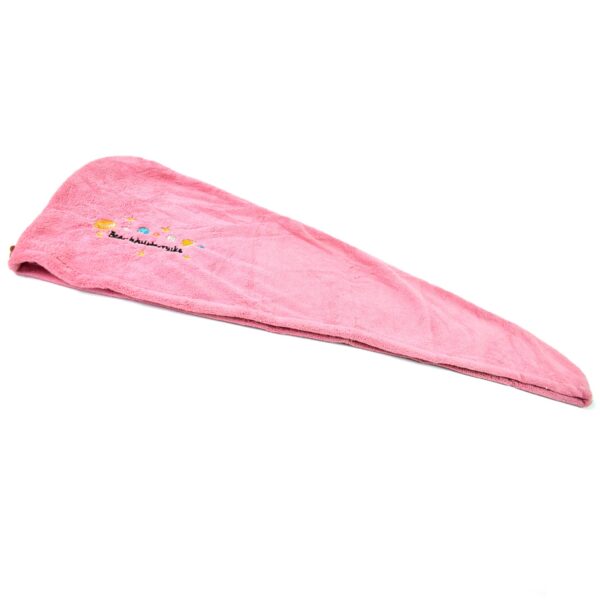 Microfiber Hair Wrap Towel Cap (1 Pc / 63x23 Cm /  Mix Color) - Image 5