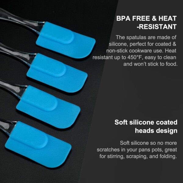 Silicone Cooking Spatula for Baking (1 Pc / 19 Cm) - Image 8