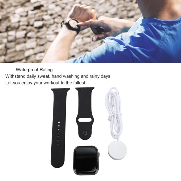 TX10 Pro Max Large Display Wireless Charging Smartwatch (1 Pc) - Image 4