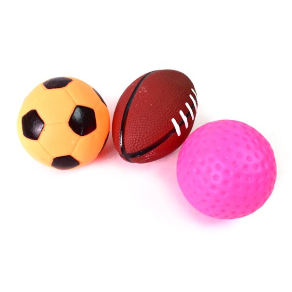 Sports Squeeze Ball Toy Set of 3 Soft Balls for Kids/Toy for Kids - Image 8