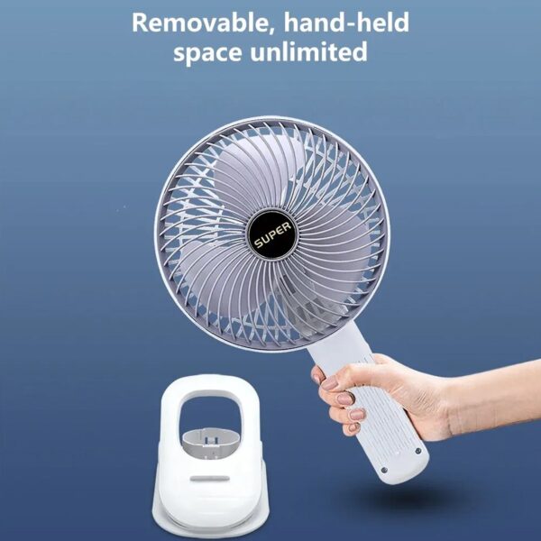 Multifunctional USB Desk Fan Clipped Fan / Plug & Play Fan (1 Pc / With Brown Box / On / Off Switch Not Provided) - Image 3