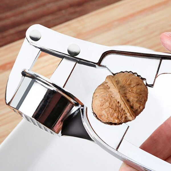 2 in1 Garlic Masher Premium Garlic Press & Walnut Cracker Opener (1 Pc) - Image 4
