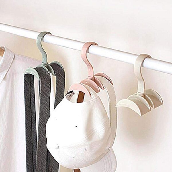 Multifunction Rotating Handbag Hanger Rack (1 Pc) - Image 4