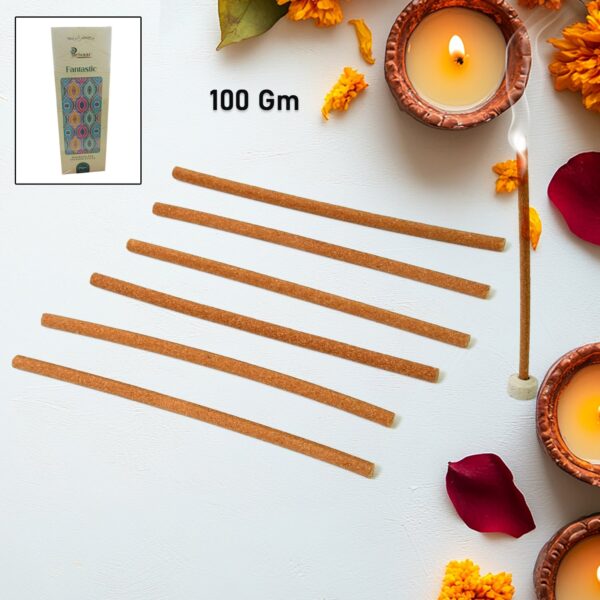 Premium Incense Sticks / Agarbatti (100 Gm / With Stand For Stick/ Mix Flavour) - Image 8