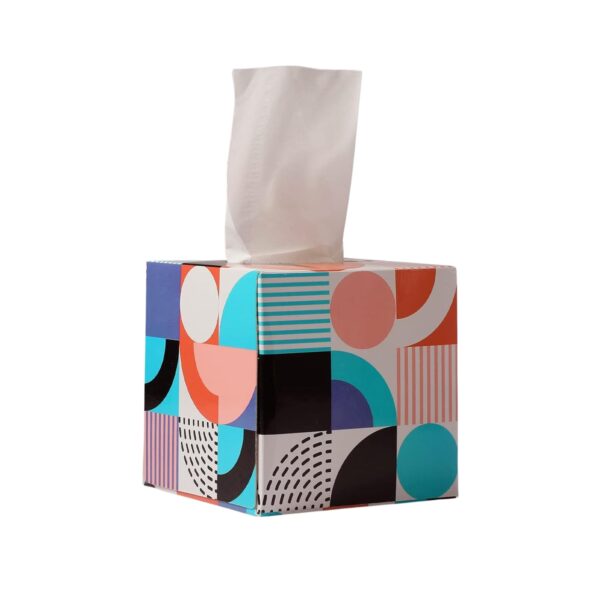Tissues Cube Box – Stylish and Practical Tissue Holder for Home & Office (50 Pcs Set Approx) - Image 5