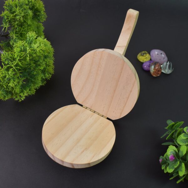 Small Wooden Dumpling Press Tool Tortilla Press Dough Dumpling (1 Pc) - Image 3