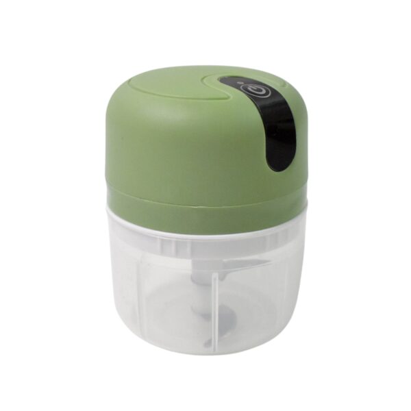 Wireless USB Rechargeable Mini Electric Garlic Machine / Chopper 3 Blades (250Ml) - Image 5