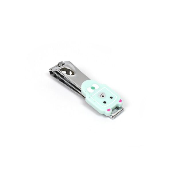 Cute Nail Clipper with Nail Catcher, Nail File - Stainless Steel (1 Pc) - Image 5