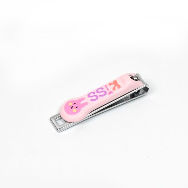 Cute Nail Clipper with Nail Catcher, Nail File - Stainless Steel (1 Pc) - Image 5