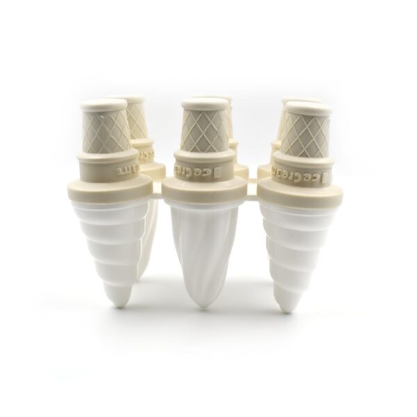 6 Pc ice candy maker Ice Cream Mold used for making ice-creams in all kinds of places including restaurants and ice-cream parlours etc. - Image 5