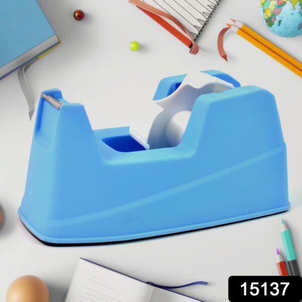 Plastic Tape Dispenser Cutter for Home Office use (1 pc / Big) - Image 2