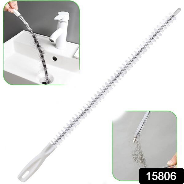 Flexible Sink Cleaning Brush Water Pipe Drain Dredge Tool (48 CM / 1 Pc) - Image 2