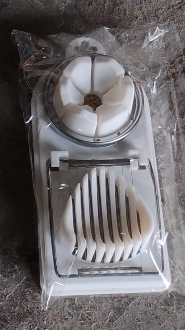 2 In 1 Egg Slicer, Egg Cutter For Hard Boiled Eggs - Image 7