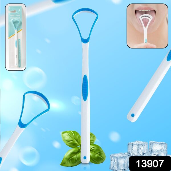 Tongue Cleaner Oral Tongue Cleaner Brush Scraper (1 Pc) - Image 2