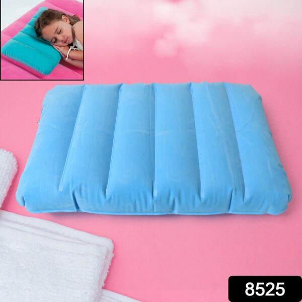 Inflatable Camping Pillows, Travelling Air Pillow Soft Comfortable Air Inflatable Travel Pillow  (48×30 Cm / 1 pc) - Image 2