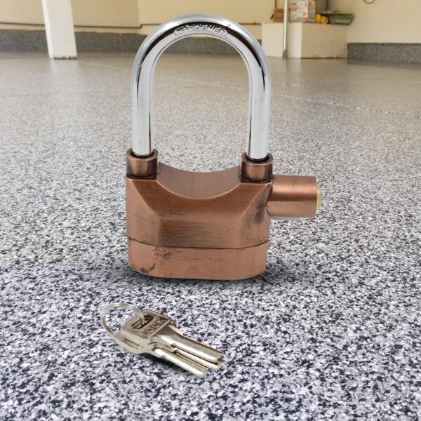 Security Alarm Metallic Lock System with 3 Keys (1 Set / Mix Color) - Image 7