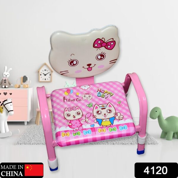 Cartoon Baby Chair Strong Steel Cushion & Comfortable Baby Chair High Quality Chair (1 Pc) - Image 2