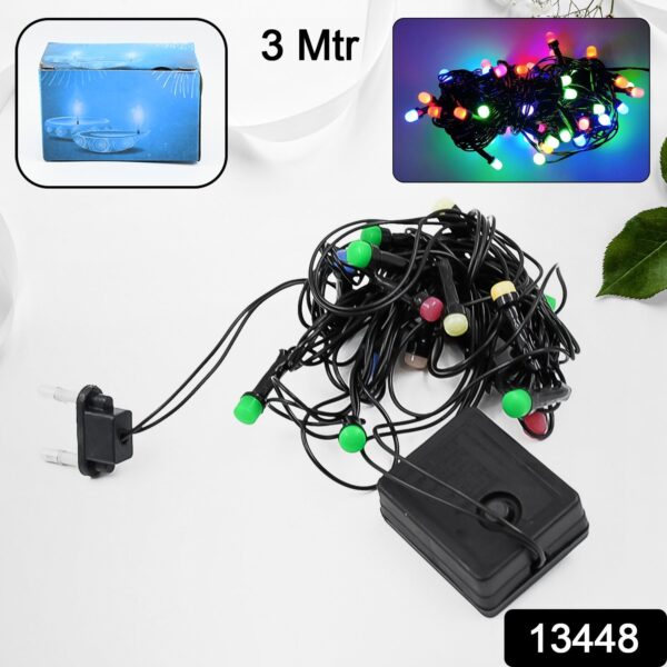 Home Decoration Diwali & Wedding LED String Light (16L 3 Mtr) - Image 2