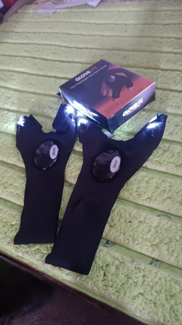 LED Flashlight Gloves Gifts for Men (Hand Gloves Light / 1 Pair) - Image 9