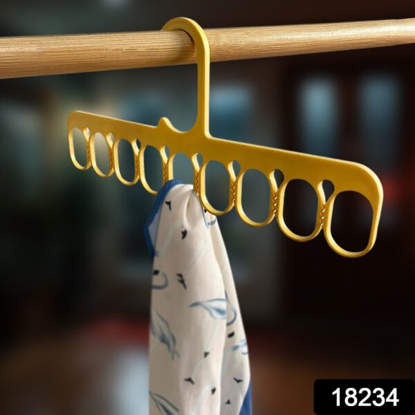 9-Hole Clothes Hangers Organizer Multifunction Hanger (1 Pc) - Image 2