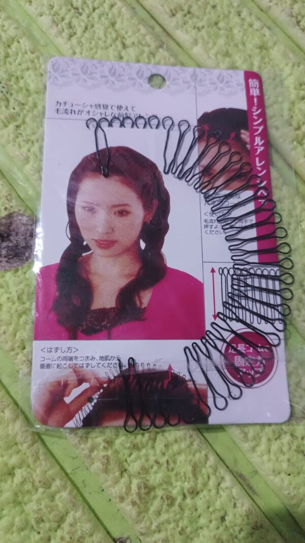 Big U Shape Hair Finishing Fixer Styling Tool for Women Girls (1 Pc) - Image 9
